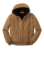 Load image into Gallery viewer, CornerStone® Washed Duck Cloth Insulated Hooded Work Jacket
