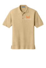 Load image into Gallery viewer, Atascadero Fine Arts Academy Staff AFAA Silk Touch Polo by The Lonely Oak, front view