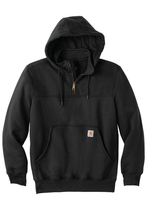Load image into Gallery viewer, Carhartt® Rain Defender® Paxton Heavyweight Hooded Zip Mock Sweatshirt