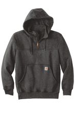 Load image into Gallery viewer, Carhartt® Rain Defender® Paxton Heavyweight Hooded Zip Mock Sweatshirt