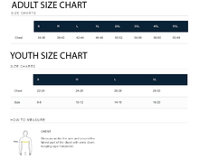 Load image into Gallery viewer, Monterey Road Elementary Mustangs hooded sweater by The Lonely Oak in ash grey, shown with front view and hood detail.
