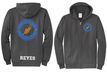 Load image into Gallery viewer, AMS Activities Full Zip Hoodie - YOUTH SIZES - Iron Grey