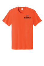 Load image into Gallery viewer, Unisex Monarch Core Cotton Tee by The Lonely Oak, featuring a classic fit and soft cotton fabric, shown in a neutral color.