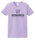 Load image into Gallery viewer, Yellow Monarch Youth Core Cotton Tee by The Lonely Oak, front view showing soft fabric and classic fit.