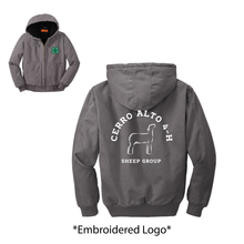 Load image into Gallery viewer, CornerStone® Washed Duck Cloth Insulated Hooded Work Jacket