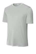 Load image into Gallery viewer, Silver Hounds Basketball Club Tee by The Lonely Oak, front view showing athletic fit and team logo on the chest.
