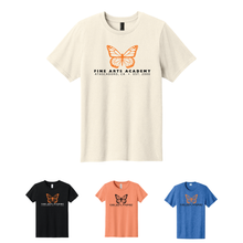 Load image into Gallery viewer, Atascadero Fine Arts Academy AFAA logo tee by The Lonely Oak, front view showing the printed school logo on a casual t-shirt.

