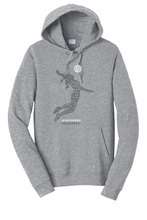 Load image into Gallery viewer, AHS Volleyball Performance Fleece Pullover Hooded Sweatshirt
