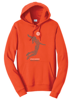 Load image into Gallery viewer, AHS Volleyball Performance Fleece Pullover Hooded Sweatshirt
