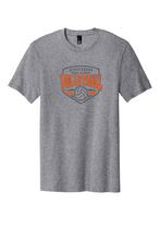Load image into Gallery viewer, AHS Volleyball Cotton Tee by The Lonely Oak featuring Atascadero Volleyball logo on a white cotton t-shirt.
