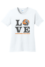 Load image into Gallery viewer, AHS Volleyball Ladie's Cut Tee - Volleyball LOVE
