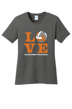 Load image into Gallery viewer, AHS Volleyball Ladie's Cut Tee - Volleyball LOVE
