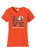 Load image into Gallery viewer, AHS Volleyball Ladie's Cut Tee - Volleyball LOVE
