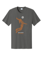 Load image into Gallery viewer, AHS Volleyball Tee - Volleyball Spike Silhouette
