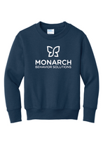Load image into Gallery viewer, Monarch YOUTH Fleece Crewneck Sweater
