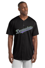 Load image into Gallery viewer, Doomsday Skate Baseball Style Jersey - Pro Mesh Full-Button Jersey
