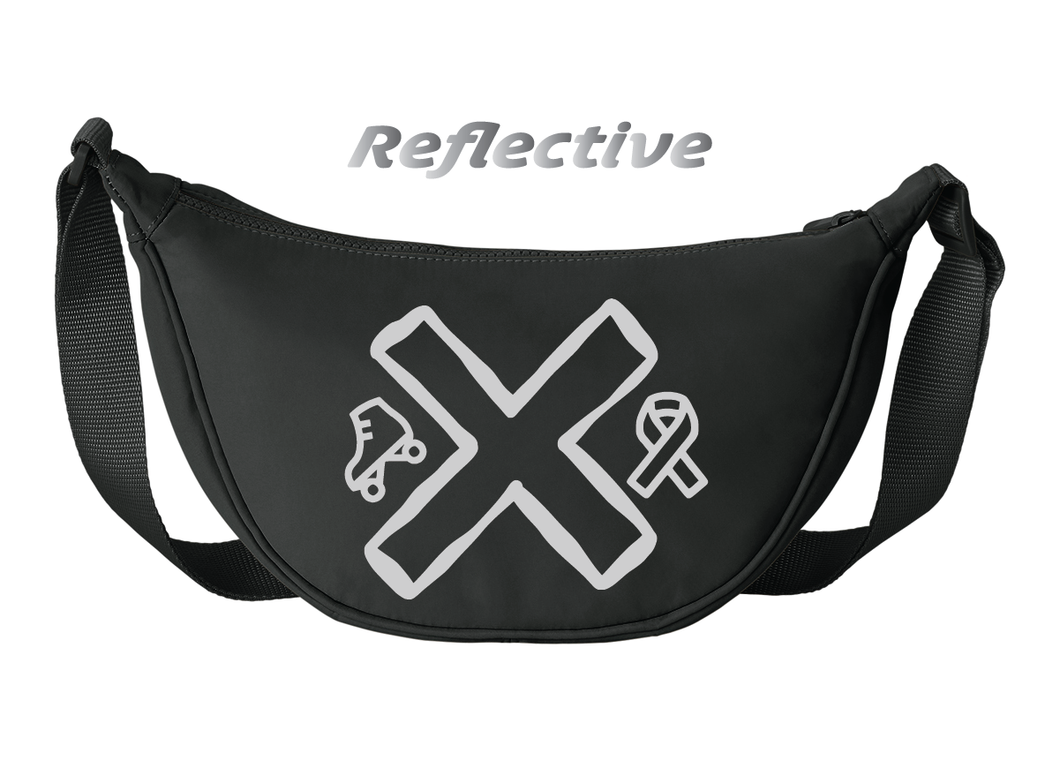 B4BC25 Reflective Sling Bag