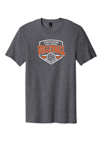 Load image into Gallery viewer, AHS Volleyball cotton tee by The Lonely Oak featuring Atascadero Volleyball logo and design on a comfortable white t-shirt.
