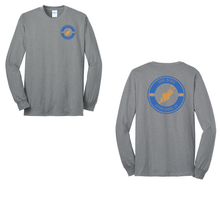 Load image into Gallery viewer, Youth AMS Activities long sleeve tee in athletic heather by The Lonely Oak, showing a casual youth sports-inspired shirt.
