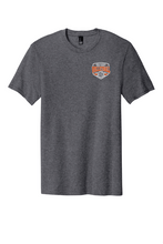 Load image into Gallery viewer, AHS Volleyball Cotton Tee by The Lonely Oak featuring Atascadero Volleyball logo on a white cotton t-shirt.
