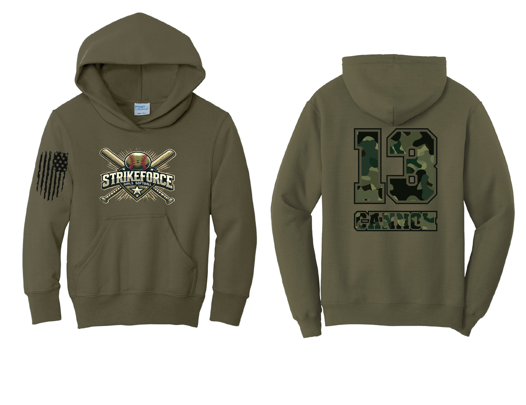 Strike Force Softball Hooded Sweater