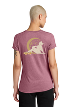 Load image into Gallery viewer, Women's Doomsday Skate Perfect Weight CVC Tee by Hung The Moon, featuring a casual fit and distinctive graphic design.
